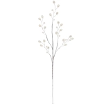 Ветка декоративная «Волшебный блеск» 35 см, Серебро