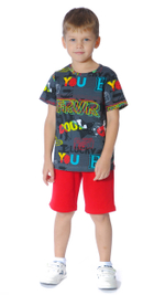 Шорты трикотажные для мальчика 4-7 лет Fleur de Vie