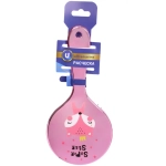 Расческа массажная зеркальная «Animals», микс 4 цвета, 10*22 см, блистер Ultramarine