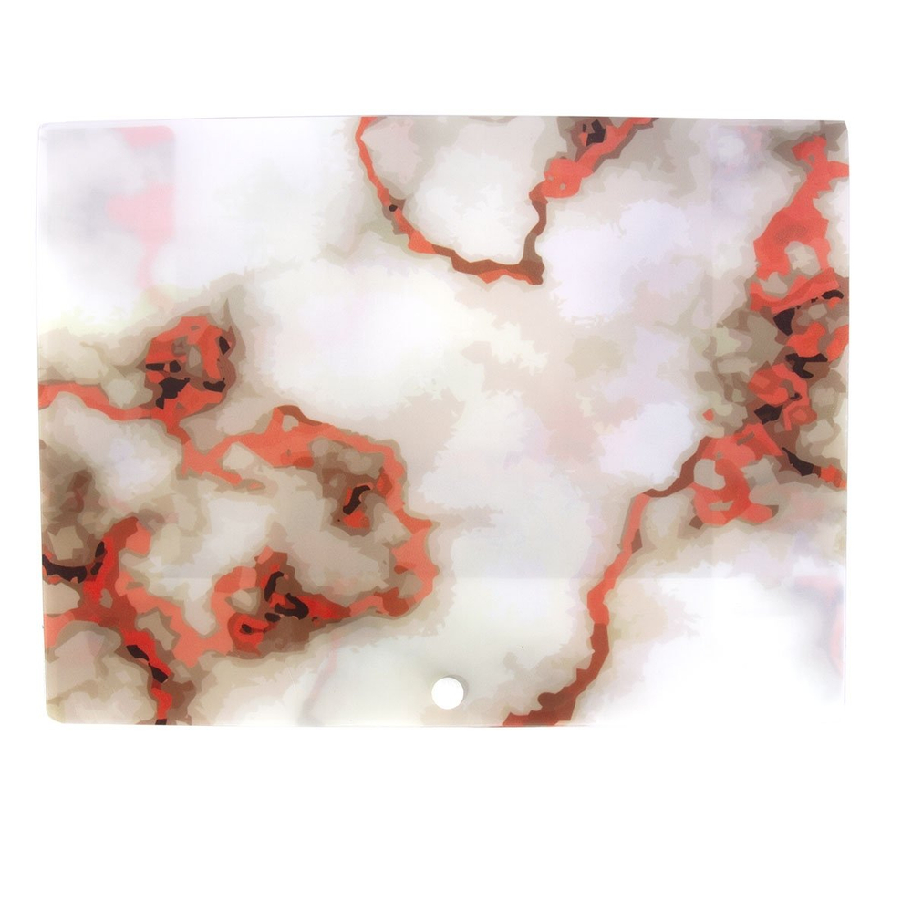 Папка на кнопке Sahand, A4, 240х320х10, 500 мкм, ассорти, глянец "Мрамор"