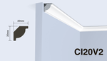 Карниз потолочный CI20V2