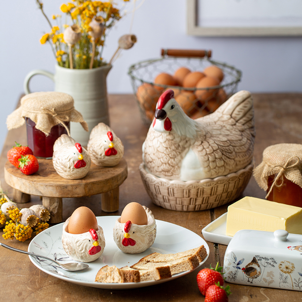 Набор из солонки и перечницы country hens