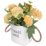 Цветочная композиция «Мечта» 10*20см Хризантемы желтые