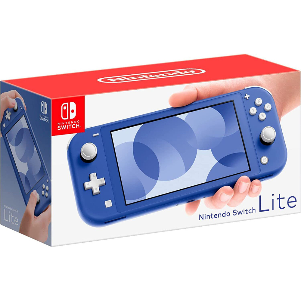 Игровая приставка Nintendo Switch Lite 32 ГБ, без игр, синий