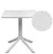 Пластиковый стол Clip 70х70 см белый