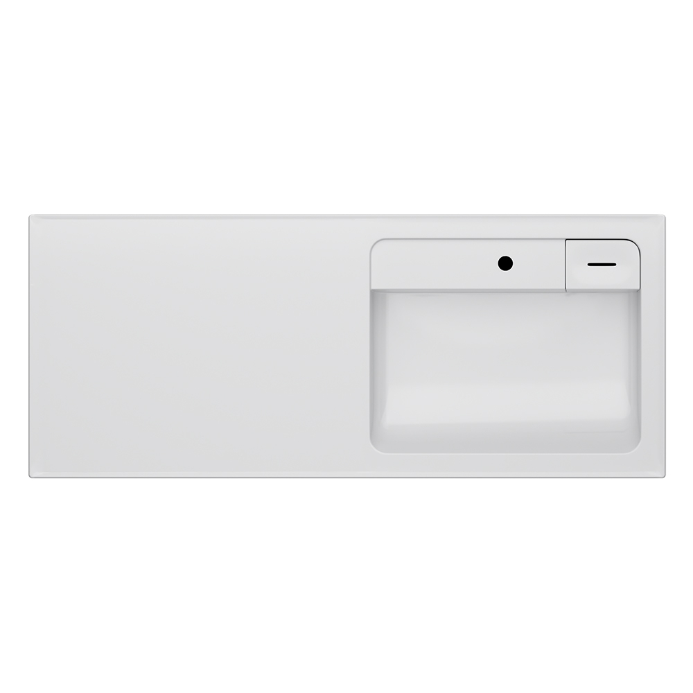 M85AFSX0602WG X-Joy, База под столешницу для стиральной машины, напольная, 60 см, 2 ящика, белый гля