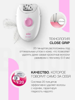 Эпилятор Braun Silk-epil 1 SE1173