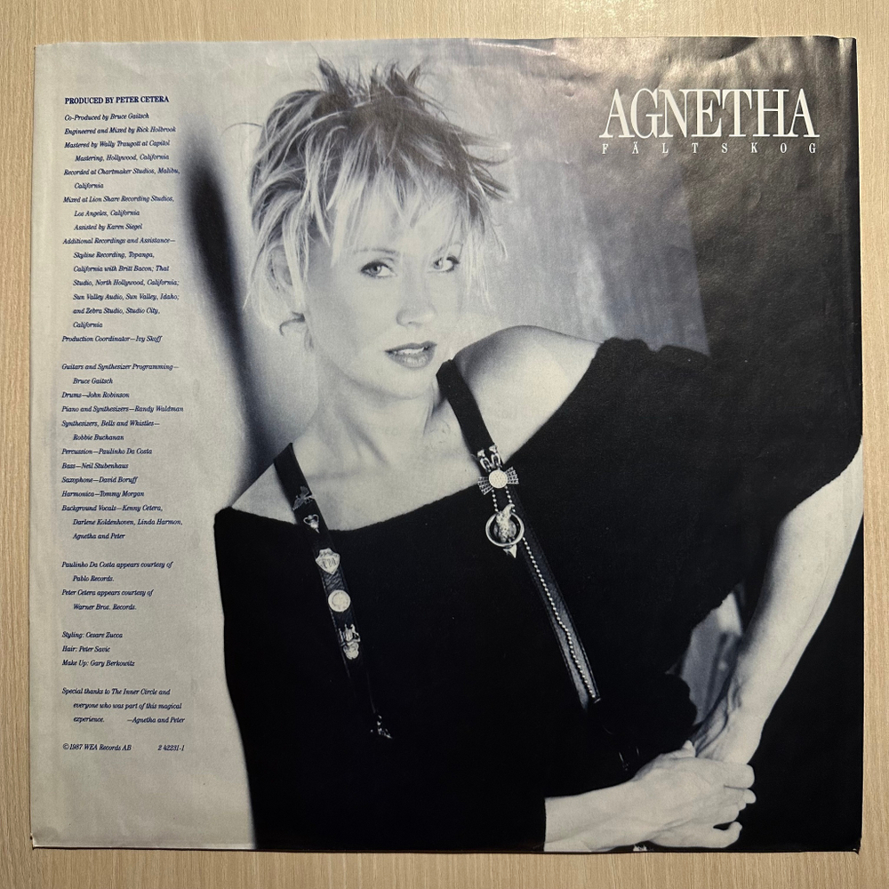 Agnetha Faltskog - I Stand Alone (Германия 1987г.)