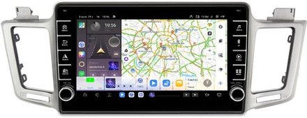 Магнитола для Toyota RAV4 XA40 2012-2019 - Carmedia SF-1610 (кнопки и крутилки) Android 13, TS20, 6+128Гб, CarPlay, 4G SIM-слот