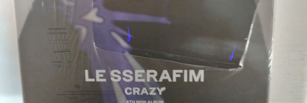Альбом LE SSERAFIM - 4th Mini Album CRAZY (Уценка)
