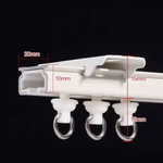 Карниз для штор, алюминиевый, потолочный и настенный монтаж