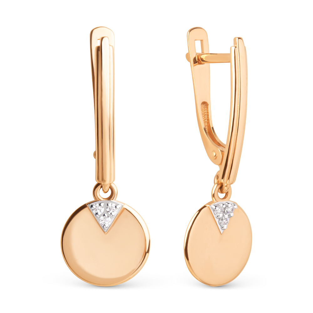 Серьги из золота 585 пробы