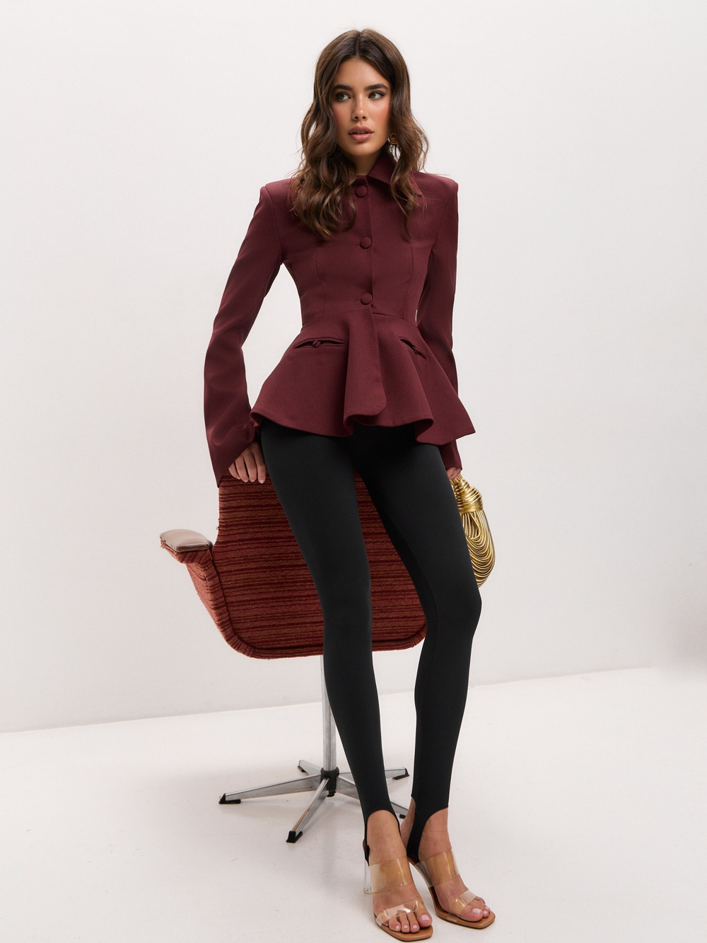 Жакет с баской