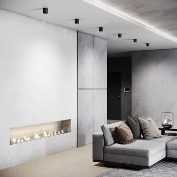 Накладной светодиодный светильник 25034/LED черный Orson Elektrostandard