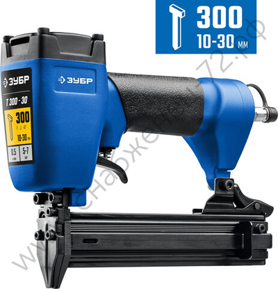 ЗУБР Т300-50, гвозди тип 300 (10 - 50 мм), пневматический нейлер (гвоздезабиватель), Профессионал (31933)