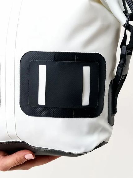 Гермосумка через плечо Sargan Скелетон-САП/Пляжка с доп.карманом 10 л белый