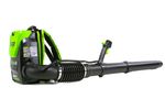 Аккумуляторный ранцевый воздуходув Greenworks GD60BPB,2402307, 60v, без АКБ и ЗУ
