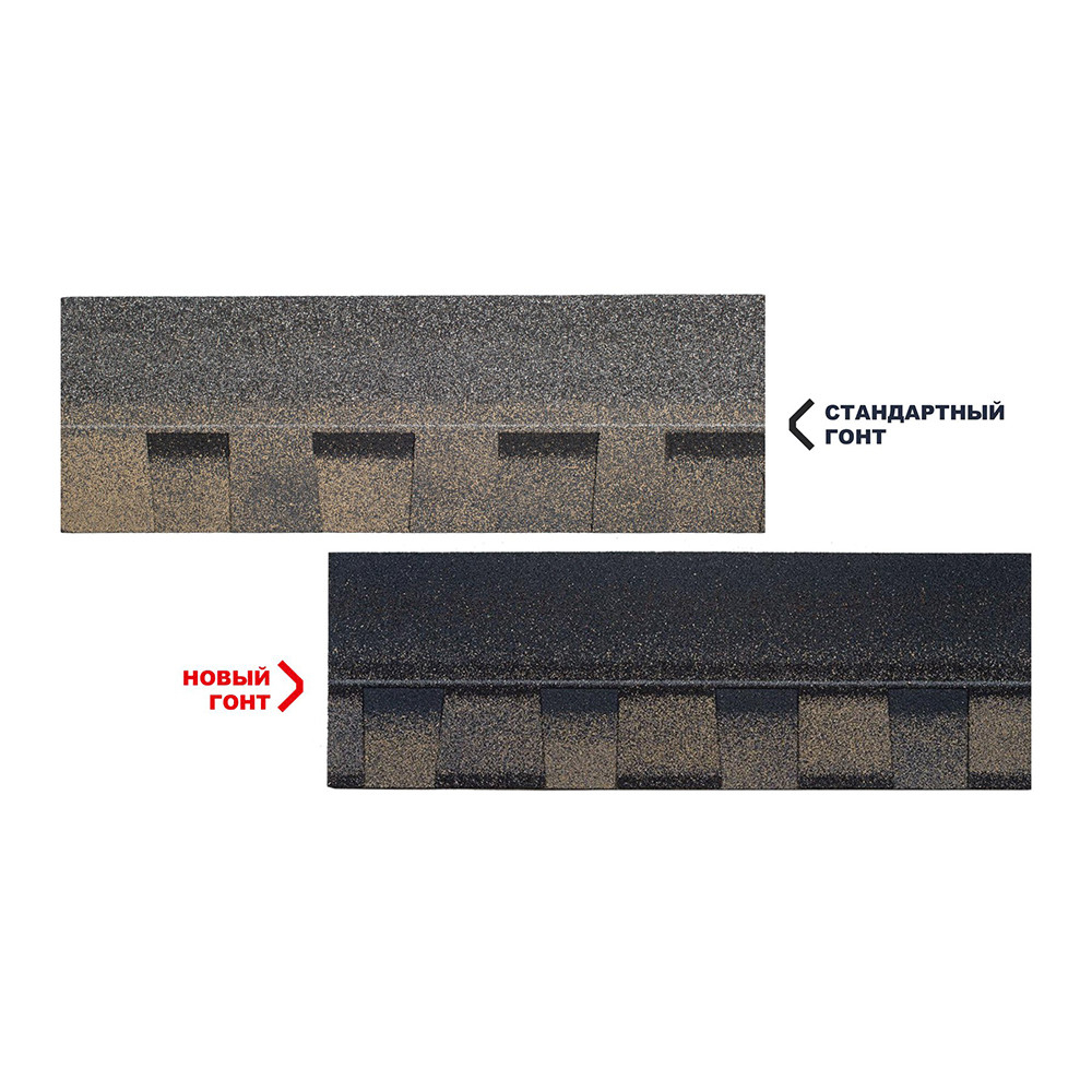 Черепица гибкая Технониколь Shinglas Блюз Даллас
