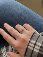 Кольцо-цепочка Oval