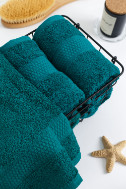 Полотенце махровое, г/к, 40х70, арт. 40-70 BS, 460 гр/м2, цвет: 507-темно-зеленый,