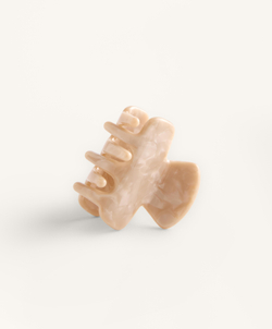 OYSHO Две маленькие заколки для волос, миндальный