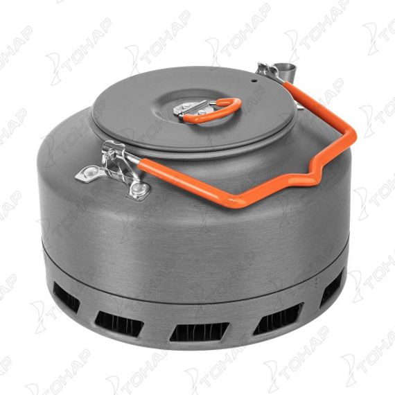 Чайник Helios анодированный алюминий c радиатором CAMPSOR-200L1