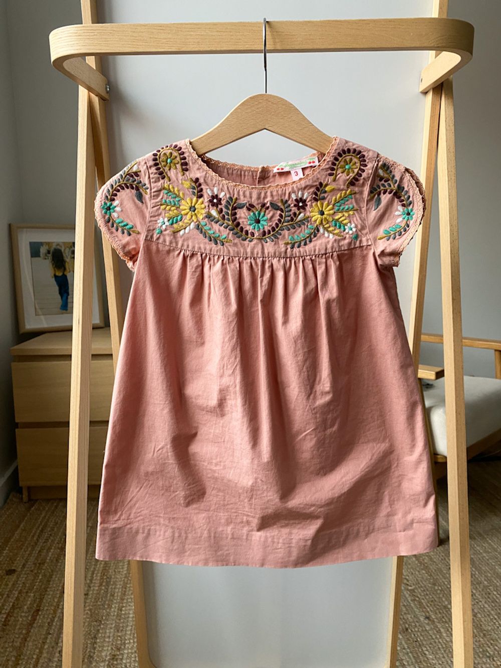 Хлопковое платье Bonpoint, 98