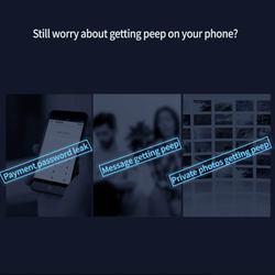 Защитное стекло Nillkin Антишпион Guardian Full для iPhone 15 Plus