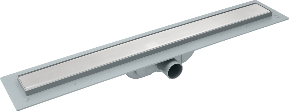 Душевой лоток CK DRAIN AQCP11-60 Plain 60 см, щелевая  решетка из нержавеющей стали, с рамкой