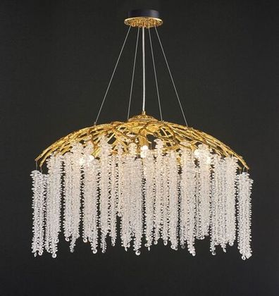 Люстра Coral Crystals Cascade Copper II D80