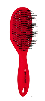 Щетка ILMH "Spider Soft" 1502 красная матовая L