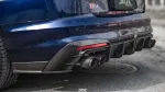 Карбоновый диффузор для AUDI S4 2020-2025+ B9.5 Ауди обвес