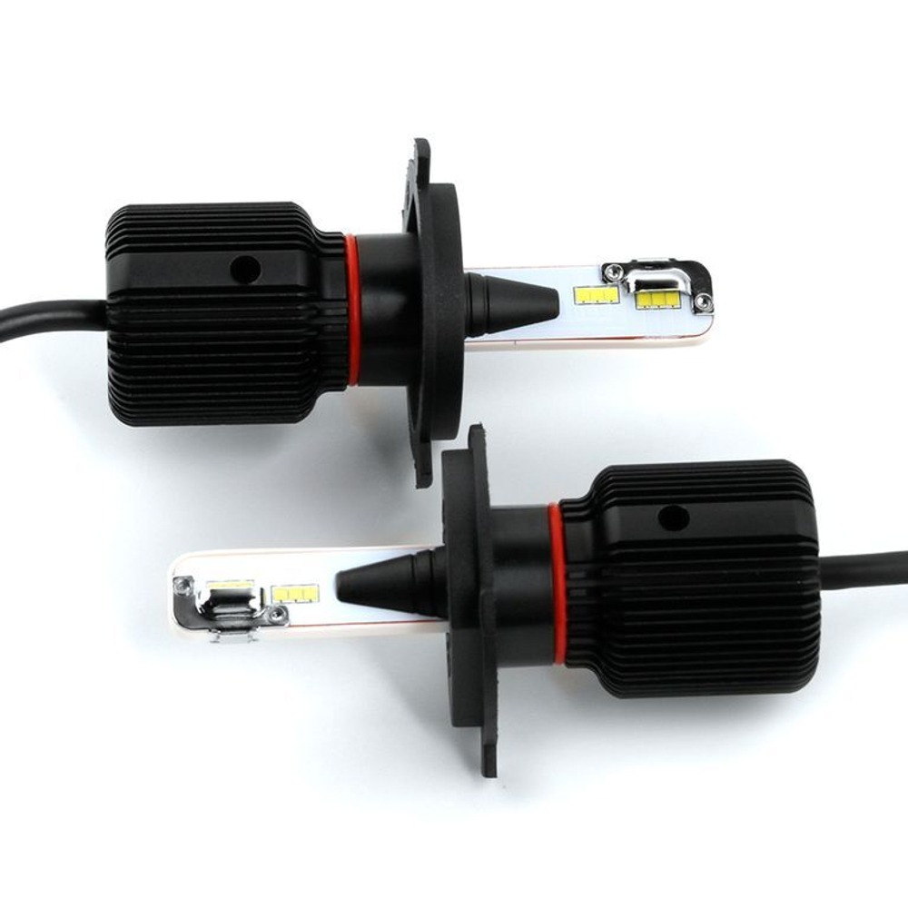 Cветодиодные лампы H4 Sariti J1 Seoul Csp, 5500К, 12V, 25W, EMC (комплект, 2шт)