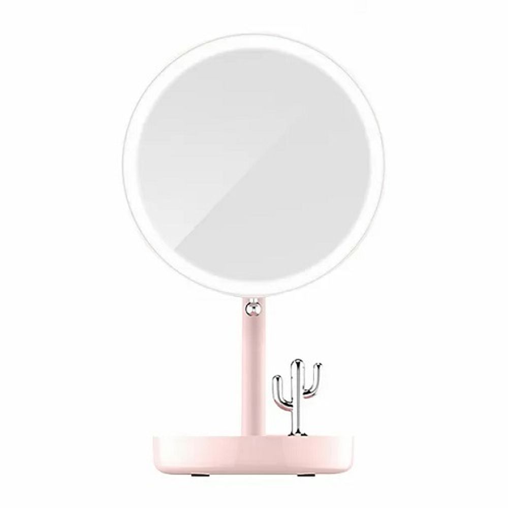 Зеркало Xiaomi Lofree Morning Light LED Beauty Mirror Official Standard Розовый