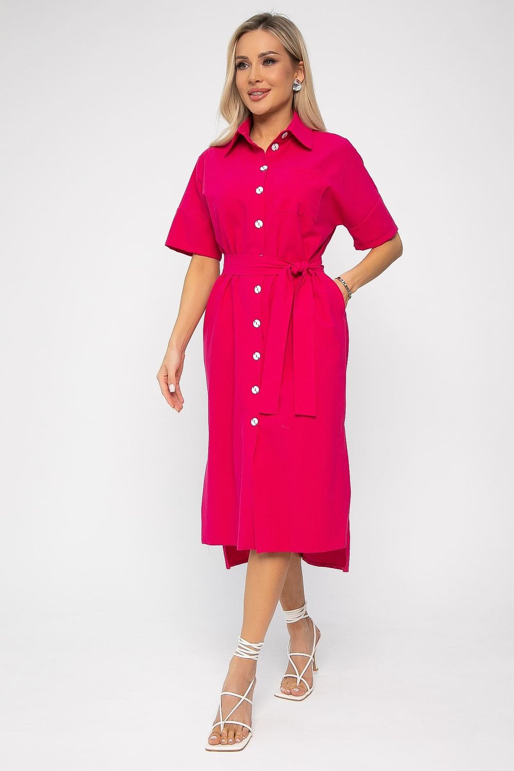 Платье Фруктовый коктейль (фуксия) П13589-18М LT Collection