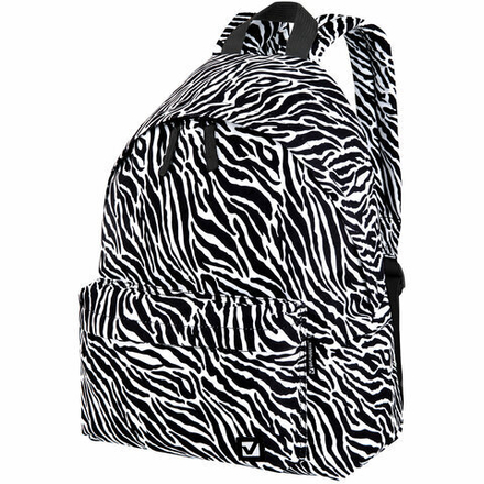Рюкзак BRAUBERG универсальный, сити-формат, "Zebra", 20 литров, 41х32х14 см