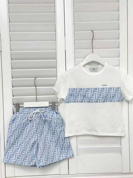 Детский комплект с шортами FENDI