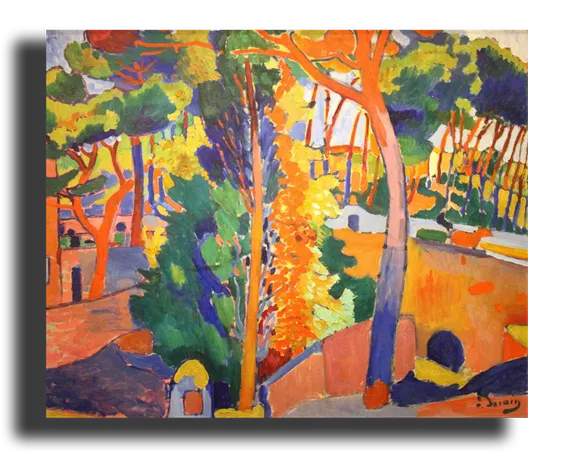 Репродукция "Андре Дерен - Фовизм"