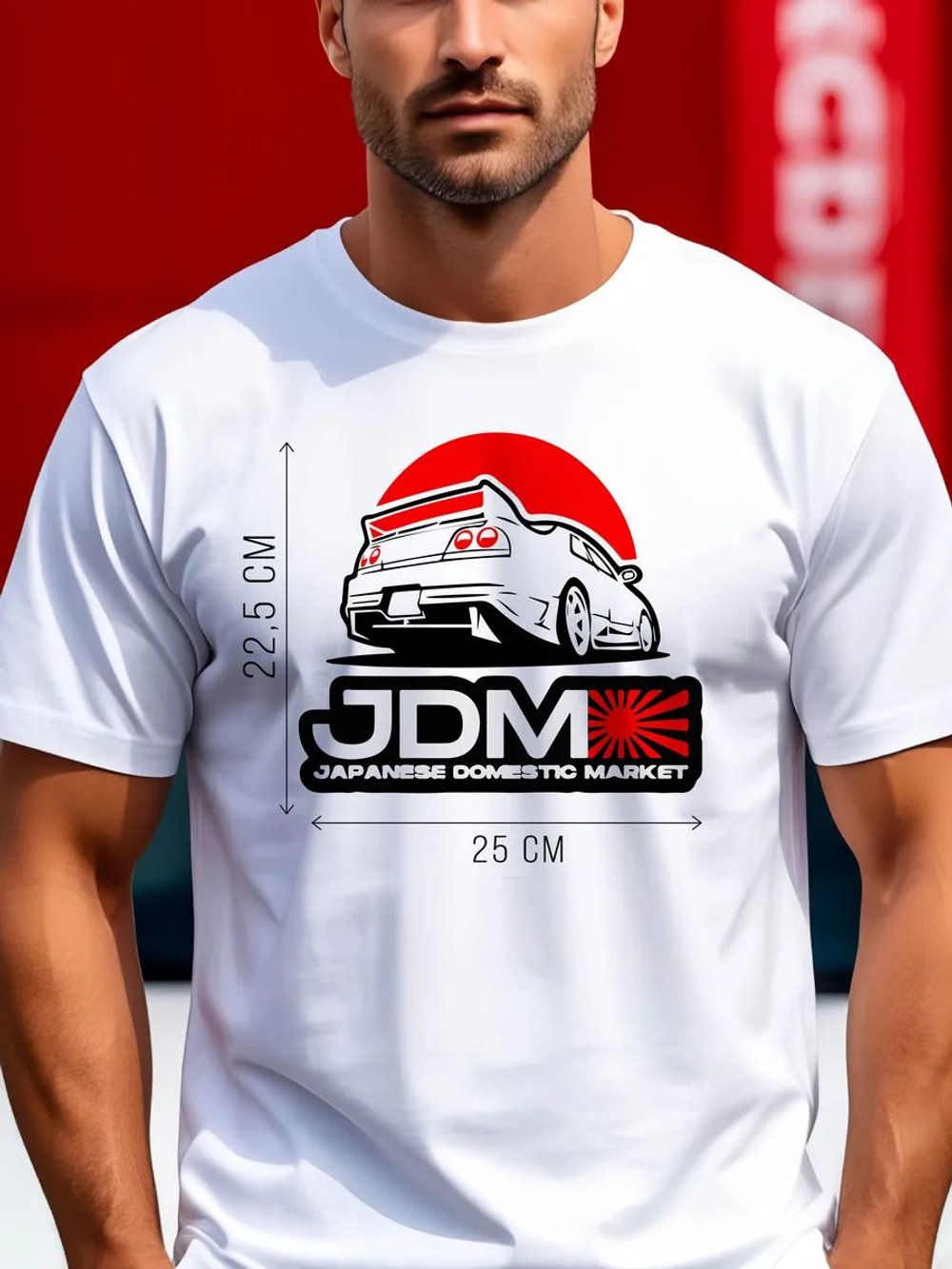 Футболка мужская y2k с принтом машиной