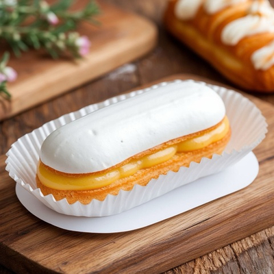 Капсулы для эклеров 136*35мм h30 овальные 1000 шт