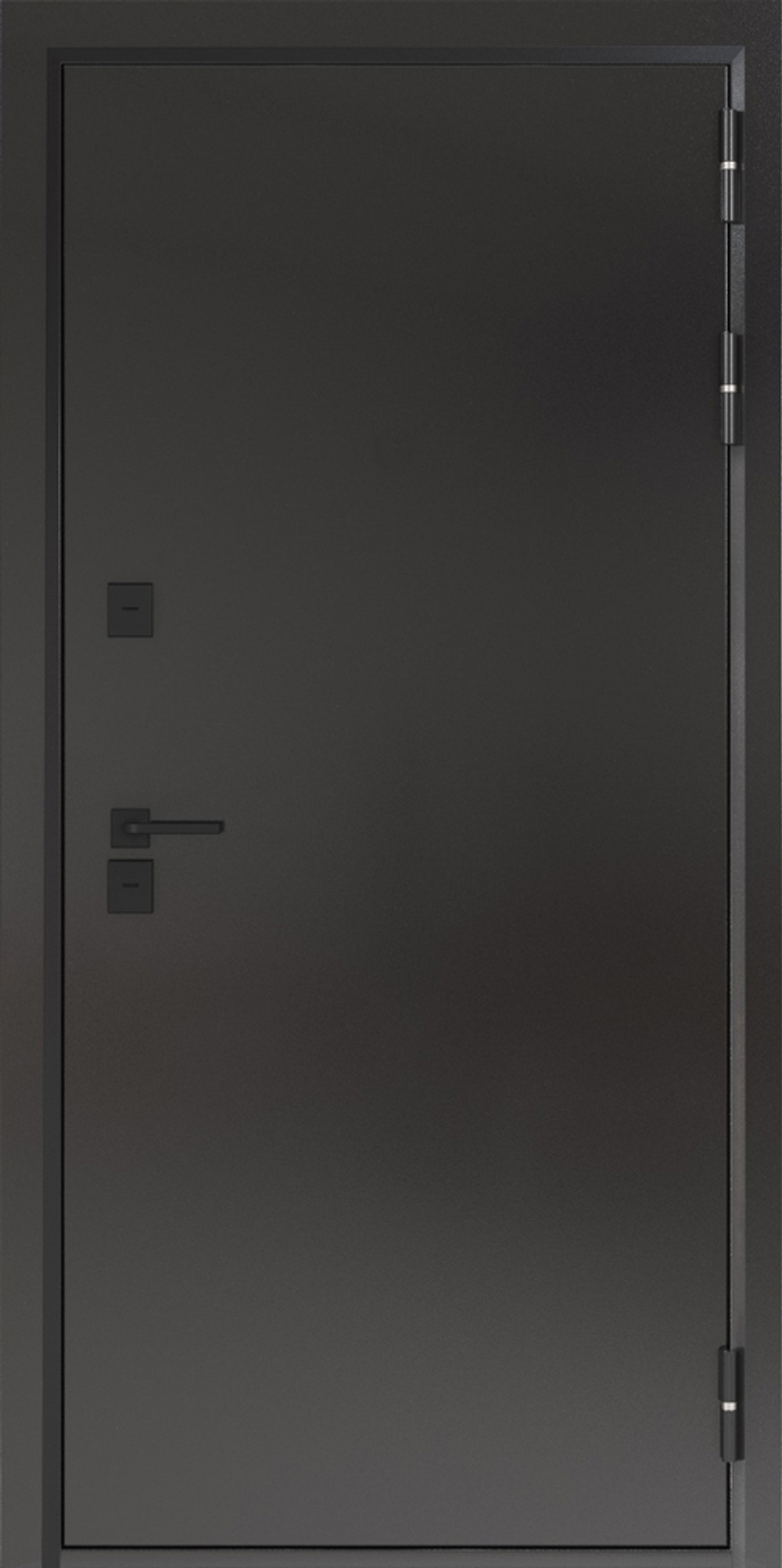 Дверь Входная Бункер BN-10 с терморазрывом 29 Черный кварц