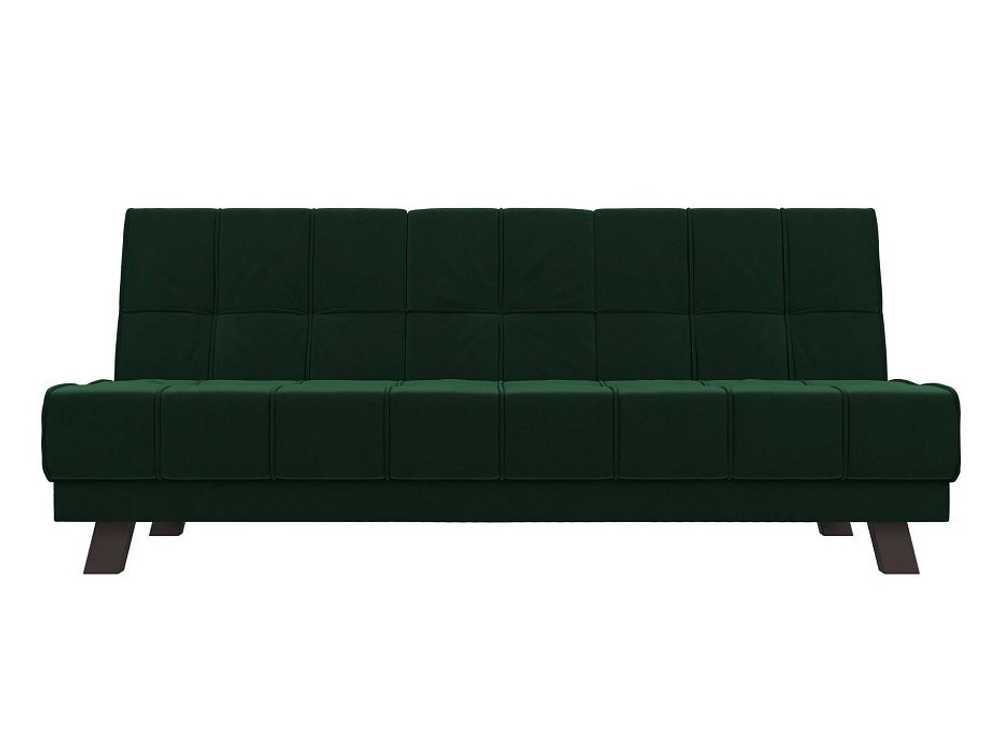 Диван прямой Винсент, Зеленый, Велюр, 102866