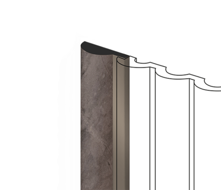 Финишный молдинг декорированный HiWood, 270x3,6 см