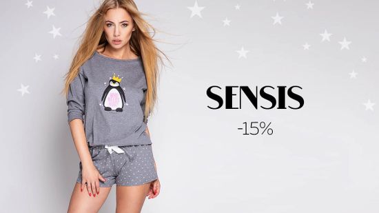 Скидка 15% на домашнюю одежду Sensis 🍀