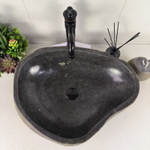 Раковина из речного камня RS-62063 (59*46*15)