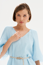 51743 Платье женское (голубой)