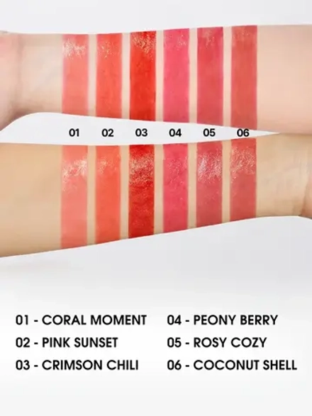 Y.N.M - БАЛЬЗАМ ДЛЯ ГУБ CANDY GLOSS BALM 03 CRIMSON CHILI, 3 ГР