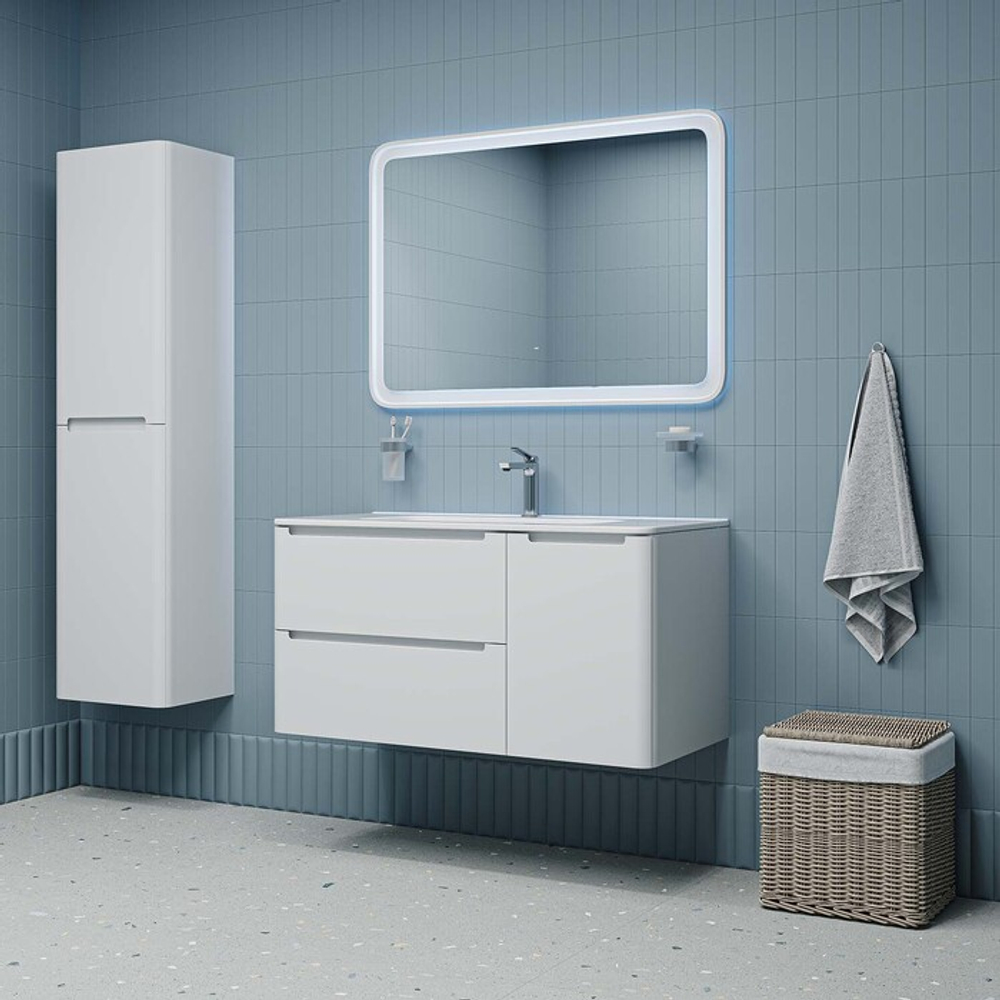 Пенал подвесной IDDIS Edifice, 40 см, белый, EDI40W0i97