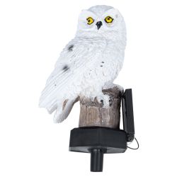 USL-S-823-PM290 POLAR OWL Садовый светильник на солнечной батарее Полярная сова. 1 светодиод. Теплый белый свет. 1xАA Ni-Mh аккумулятор в-к. IP44. TM Uniel