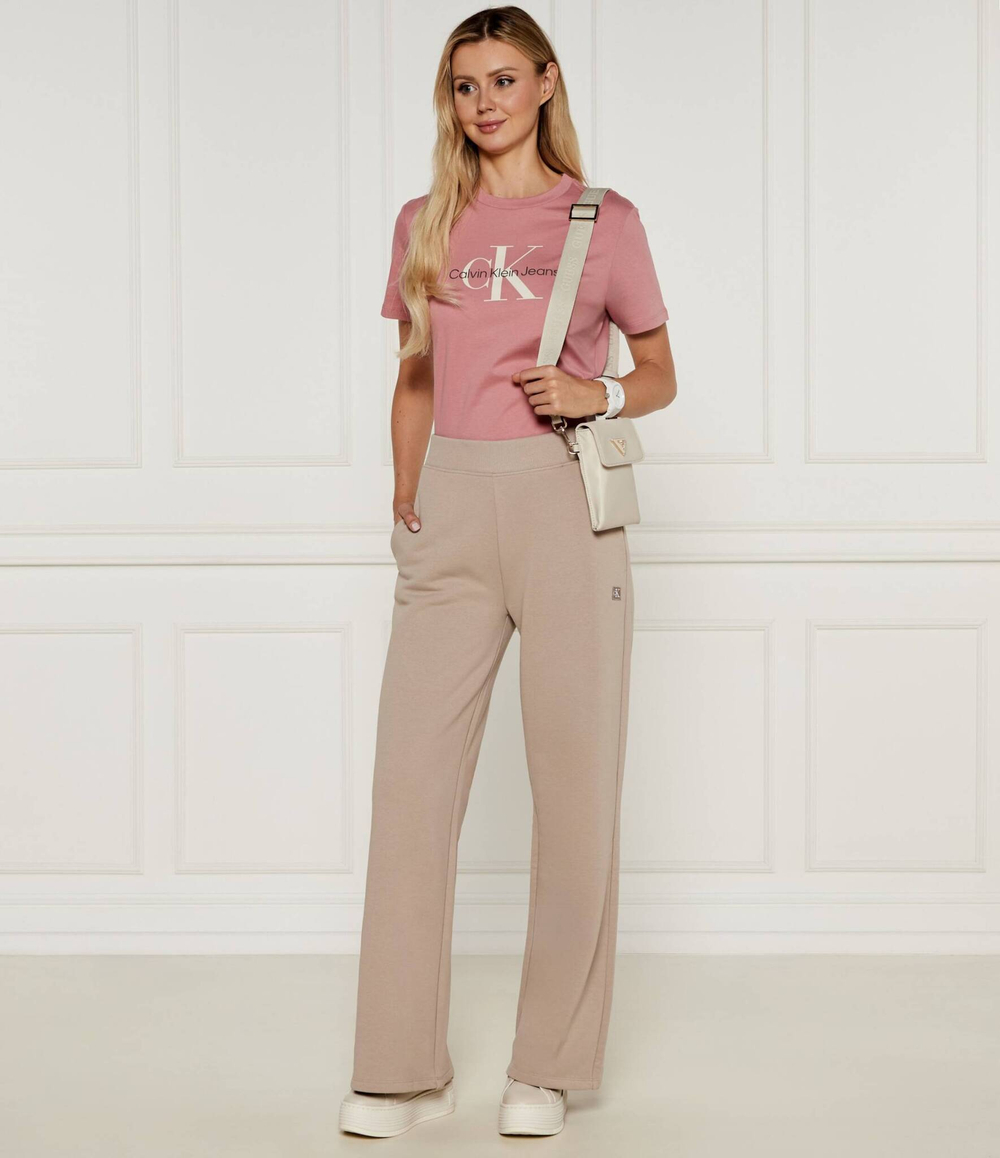 Спортивные штаны CALVIN KLEIN JEANS - бежевый(J20J222597)